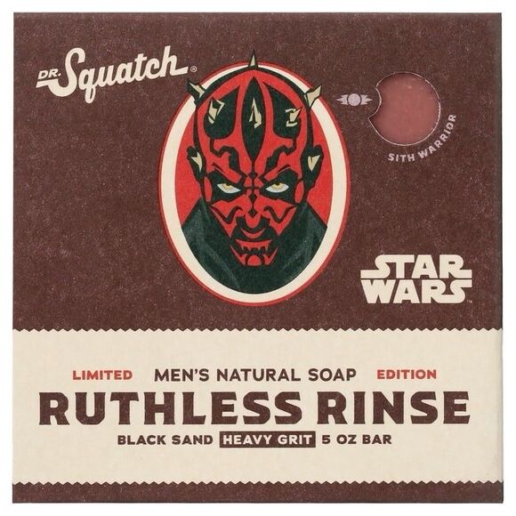 DR. Squatch Other - Dr. Squatch Ruthless Rinse- Men's Natural Bar Soap "Star Wars Limited Edition"
